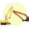 Sarı Sany Komatsu Hitachi Uzun Uzanma 20m Alaşımlı Çelik Pratik