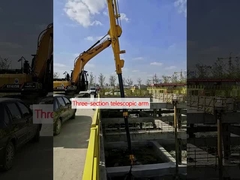 Üç bölümlü teleskopik kol