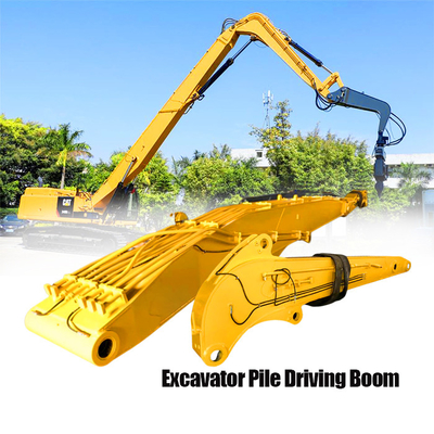 Ucuz 45-70 Ton Ekskavatör Yığın Sürücü Boom Makinesi 18M Yaprak Yığın Vibro Çekiç İsteğe bağlı SK450 SK460 SK480 SK495