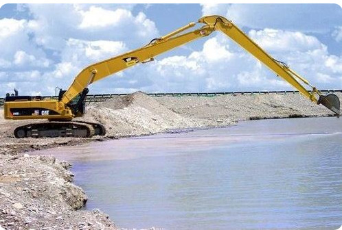 Garanti uzun menzilli kazıcı dipper kolu 10M-18M CAT için kova ve silindirle