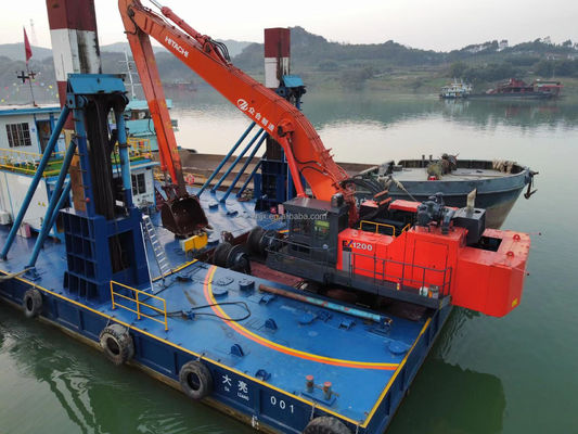 22m pas geçirmez uzun mini kazıcı uzun kol Komatsu Hitachi  vb için