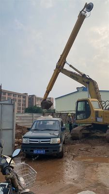 PC200 ZX200 320 Ekskavatör Teleskopik Bom Kazıcı Kolu Aşınmaya Dayanıklı