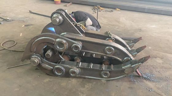 Ekskavatör için CE Aşınma Önleyici Mekanik Kepçe,  Jcb Liebherr Hurda Metal Kepçe