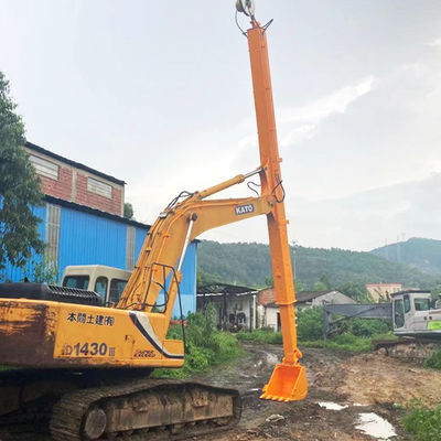 320 Komatsu PC200 için Aşınma Önleyici 20ton Ekskavatör Teleskopik Bom İki Segment