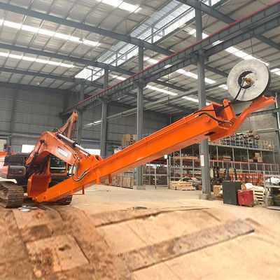 320 Komatsu PC200 için Aşınma Önleyici 20ton Ekskavatör Teleskopik Bom İki Segment