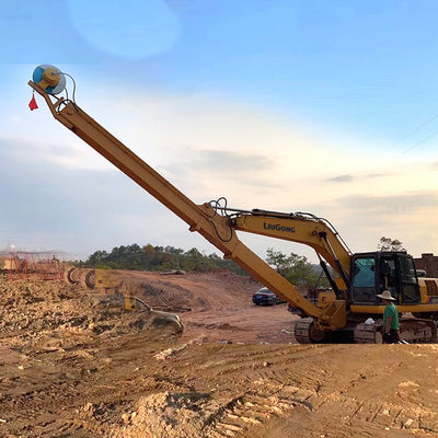 320 Komatsu PC200 için Aşınma Önleyici 20ton Ekskavatör Teleskopik Bom İki Segment