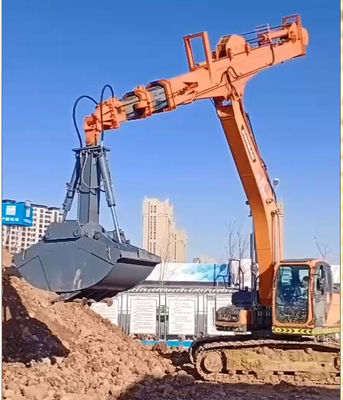 12-32m Sarı/Gri/Etc Kazı makinesi Uzun Uzaylı Boom Uzun Boom Kediler için Uzun Kol Hitachi Komatsu Etc.