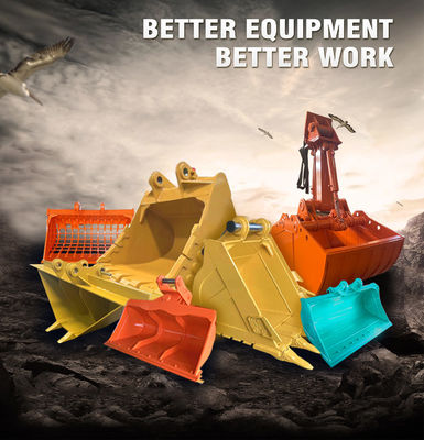 Q355B MN400 Hardox500 Ekskavatör Kovası 0.8 1 Cbm 320 ZX200 DX200 SY205C için