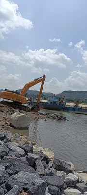 Hitachi CAT Doosan CAT SANY Kobelco için Nehir Tarama Ekskavatörü Uzun Erişimli Bom
