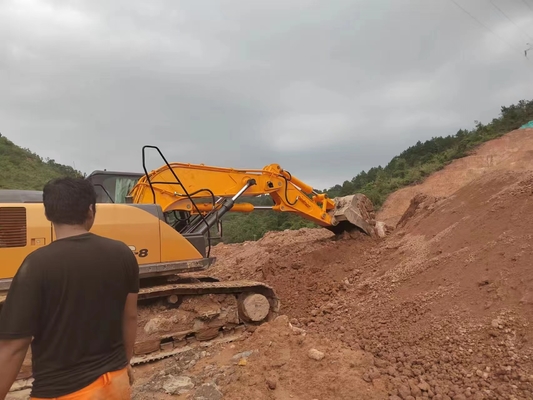 Kısaltma Kollu Yüksek Etkinliğe Sahip Ekskavatör Tünel Boom