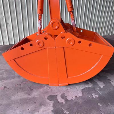 0.8cbm / 1cbm Excavator Clamshell Bucket For 320 ZX200 DX200 SK200