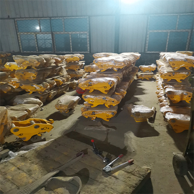 Güvenli Yüksek verimli kazıcı hızlı çiftleyici, kediler için iğneli hidrolik hızlı bağlama hitachi komatsu sanny