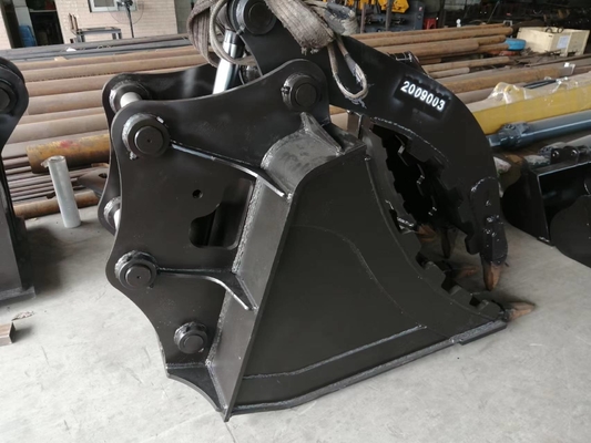 PC120 ZX130 SH150 için Dayanıklı ve Aşınmaya Dayanıklı Ekskavatör Başparmak Kovası 0.6cbm