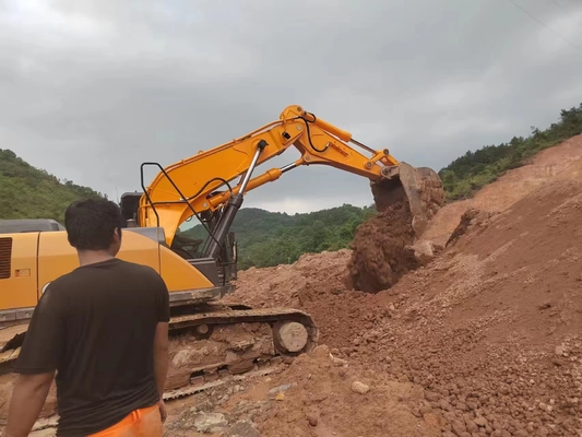 Kısaltma Kollu Yüksek Etkinliğe Sahip Ekskavatör Tünel Boom
