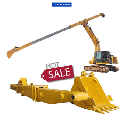 Kobelco SK200 için HG785 Q355B 20 Tonluk Teleskopik Ekskavatör Bomu