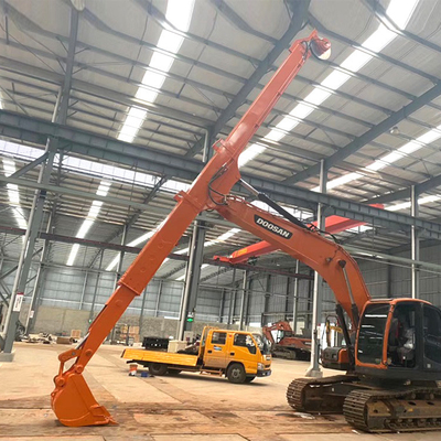 Kobelco SK200 için HG785 Q355B 20 Tonluk Teleskopik Ekskavatör Bomu