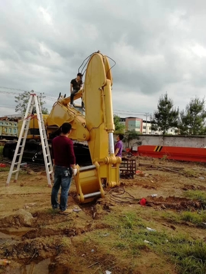 Kısaltma Kollu Yüksek Etkinliğe Sahip Ekskavatör Tünel Boom