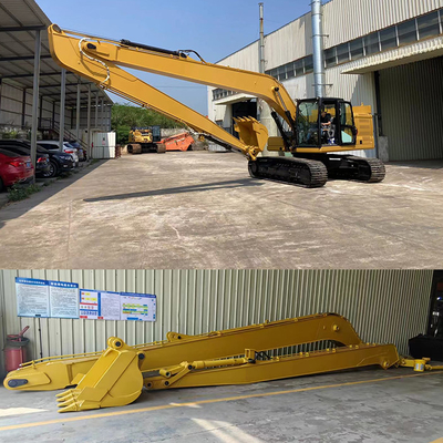 Pratik Ekskavatör Bom Kolu 18M, CAT320 PC200 İçin Ekskavatör Uzun Erişim