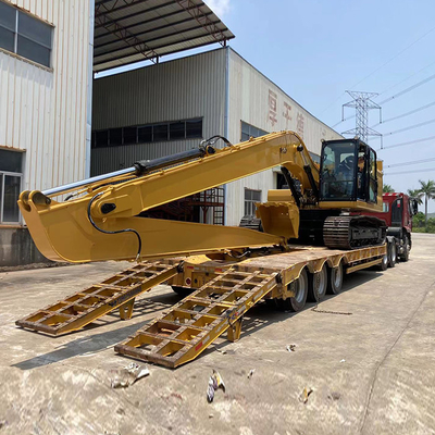 Pratik Ekskavatör Bom Kolu 18M, CAT320 PC200 İçin Ekskavatör Uzun Erişim
