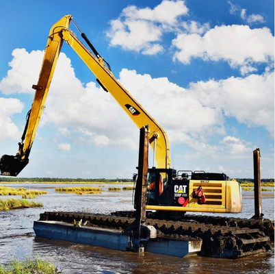 CAT CAT320 Ekskavatör İçin 14m Uzun Uzanma Bomu Nehir Taramasında Kullanın
