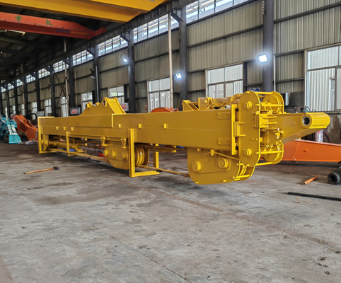 16m 2t Telescopic Excavator Boom Deep Digging 700 Çeşitli Ekskavator Modelleri için Çelik Kol.