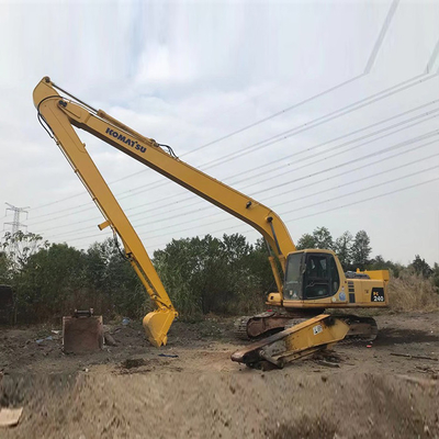 JCB205 SK200 ZX200 için 20-22T Uzun Erişimli Ekskavatör Bomları 16m-18M