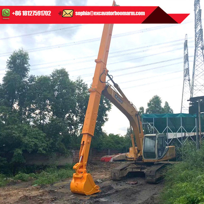 CAT320 Uzun Boom Kazıcı Clamshell Teleskopik Kol Kazıcı Kazıcı için Teleskopik Boom