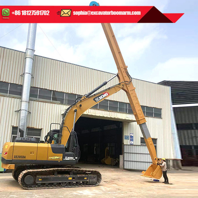 Çin Fabrika Üretimi Kazı makinesi Clamshell Kova Uzun Kol Kazı makinesi CAT320 ile Teleskopik Boom