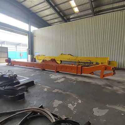 Çin Fabrika Üretimi Kazı makinesi Clamshell Kova Uzun Kol Kazı makinesi CAT320 ile Teleskopik Boom