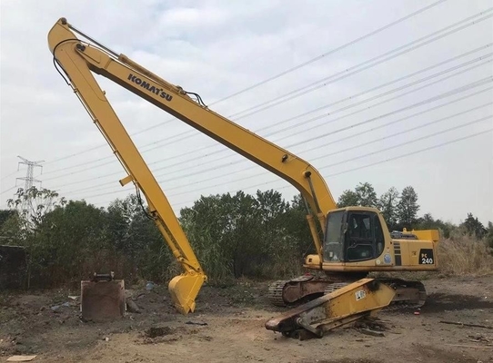 Sarı / Kırmızı / Gri / Vb. Yüksek Güçlü Kazıcı Uzun Uzaklıklı Boom Kol 19-20m PC300 CAT340 için