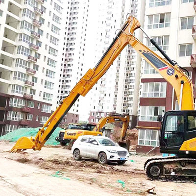 En maliyetli 8-12m kazıcı kaydırma kolu teleskopik kazıcı teleskopik dalga kazıcı kedi hitachi için uzun kol