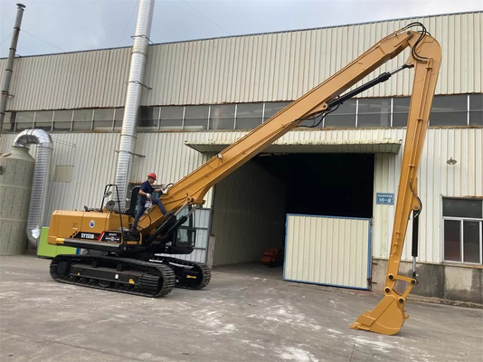 20m 21m 24m Yüksek Uçuş Çökme Boom Kazı makinesi için Kazı makinesi yüksek uçuş yıkım Sanny Hitachi Komatsu Cat