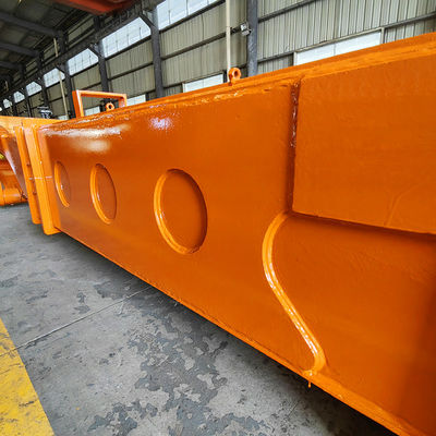 Hitachi /  için Kapaklı 5748kg Uzun Ekskavatör Teleskopik Bom Kolu