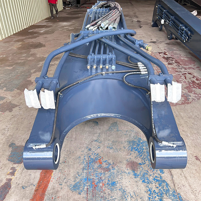 CAT Kobelco Hitachi için Kıyı Ekskavatörü Kazık Sürme Bomu 7.5 Ton 400RPM
