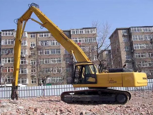 Özelleştirilmiş Yüksek Erişim Kolu Yıkım Bumu 18M 20M 24M 26M 28M 30M Ekskavatör Yüksek Erişim İnşaat Makine Parçaları İçin