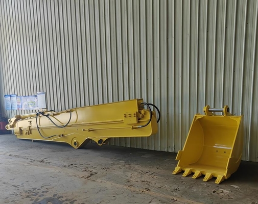 En maliyetli 8-12m kazıcı kaydırma kolu teleskopik kazıcı teleskopik dalga kazıcı kedi hitachi için uzun kol
