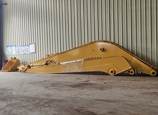 Kullanıma dayanıklı kazıcı uzun menzilli Boom 15m 16m 17m 18m Q355B Q690D Cat Kobelco için