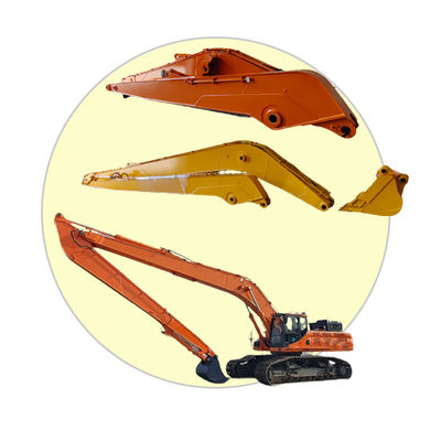 320 PC200 ZX330 için 1000mm Ekskavatör Uzun Bom Özelleştirilebilir Renk