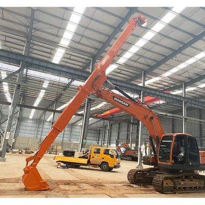 Yüksek Güçlü Kazıcı Uzun Uçuşlu Teleskopik Kol Boom Hitachi için Çoklu Uzunluk