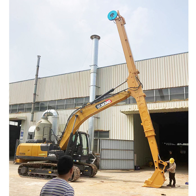 Yüksek hassasiyetli kazıcı iki aşamalı teleskopik kol 12T-35T Foundation Pit Caisson Projesi LG700 ZX240