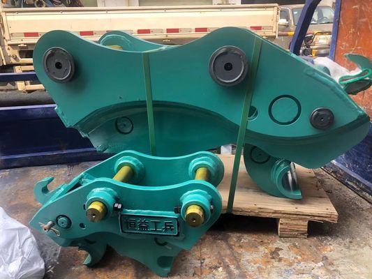 Güvenli Yüksek verimli kazıcı hızlı çiftleyici, kediler için iğneli hidrolik hızlı bağlama hitachi komatsu sanny