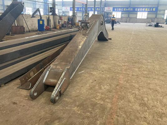 Ekskavatör Genişletilmiş Kol Hyundai R215 Özel Q355B / Q690D Toprağı Mühendisliği için 20T-40T