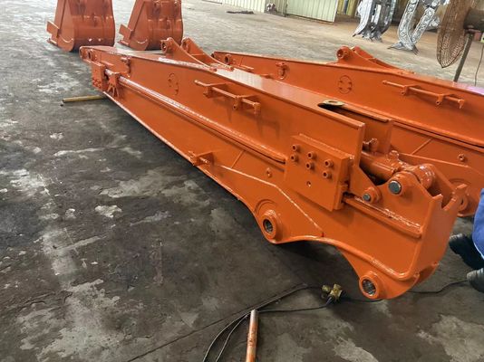 Caisson Vakfı Tünel Jacking Belediye Mühendisliği ZX130 için özelleştirilebilir kazıcı kaydırma kolu Q355B