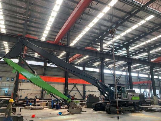 Excavator Üç Bölüm Çökme Kolu Hyundai R225 Özel 25T-45T Q355B