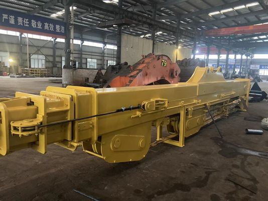 Ekskavatör Üç Bölüm Çökme Kolu Hyundai R225 Özel 25T-45T Yüksek bina yıkım projesi Q355B