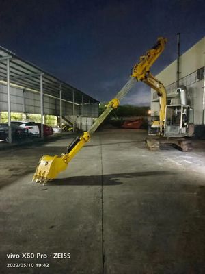 Ekskavatör Üç Bölüm Çökme Kolu Hyundai R225 Özel 25T-45T Yüksek bina yıkım projesi Q355B