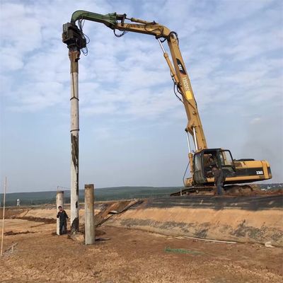 Yığın Sürücü ve Yığın Çekici Kazıcı Yığın Sürücü Kol CAT340 Yığın Sürücüsüyle Özel
