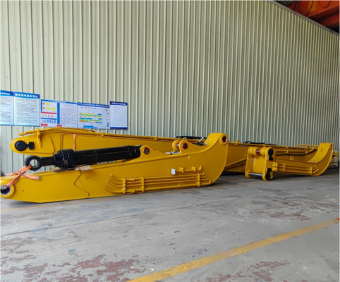 SY500 için kazıcı yığını sürüş kolu uzun dal ve kol kalınlaştırılmış alt kapak plaka