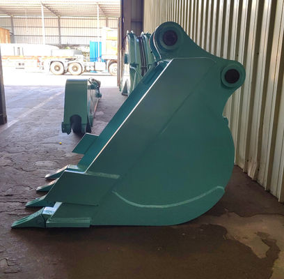 CAT Kobelco için kova ve silindirli garantili uzun menzilli kazıcı dipper kol