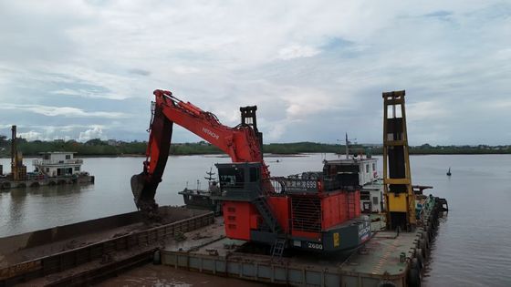 KOBELCO Hitachi için kova ve silindirli uzun kollu kazıcı kolu